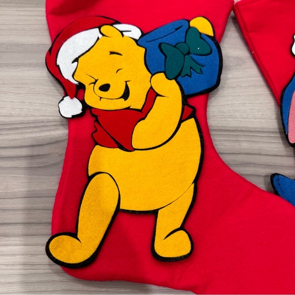 Vintage Y2K Winnie the Pooh Stocking Set - Picture 2 of 5